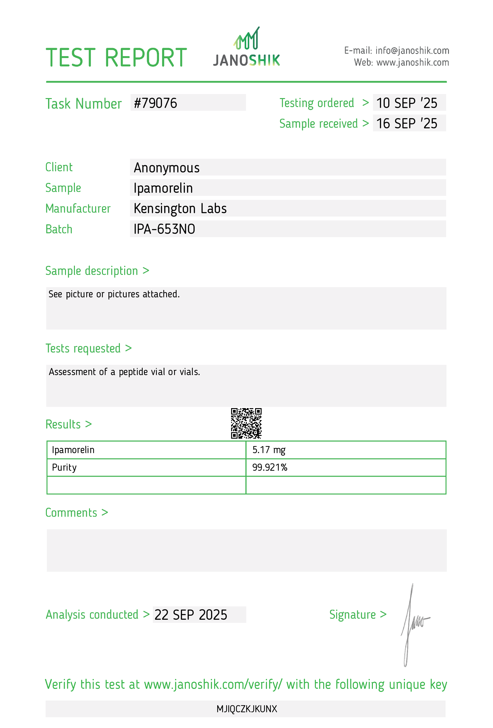 CJC-1295 (no DAC) 5mg & Ipamorelin 5mg Stack - Image 3